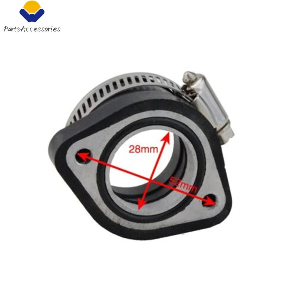 Intake Manifold Adapter for VM24 PE26 PE28 Carburetors