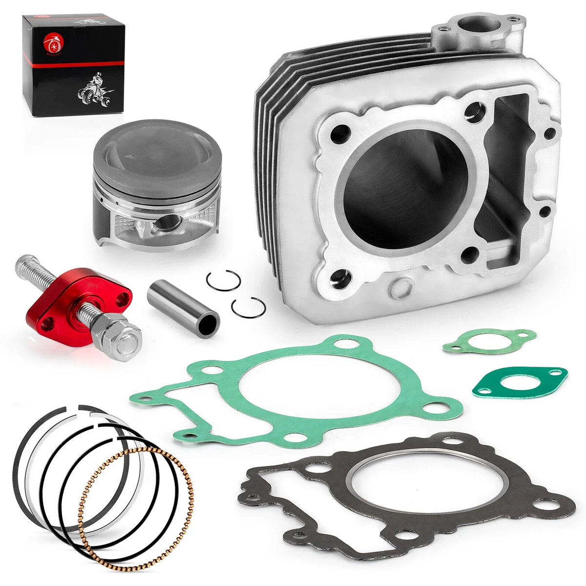 Engine Cylinder Piston & Top End Rebuild Kit for Kawasaki Bayou 250 (2003–2011)