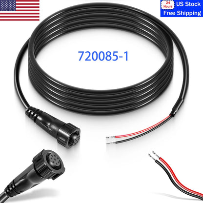 Power Cable Replacement for Humminbird Fishfinder PC12 (720085-1) 6 Ft