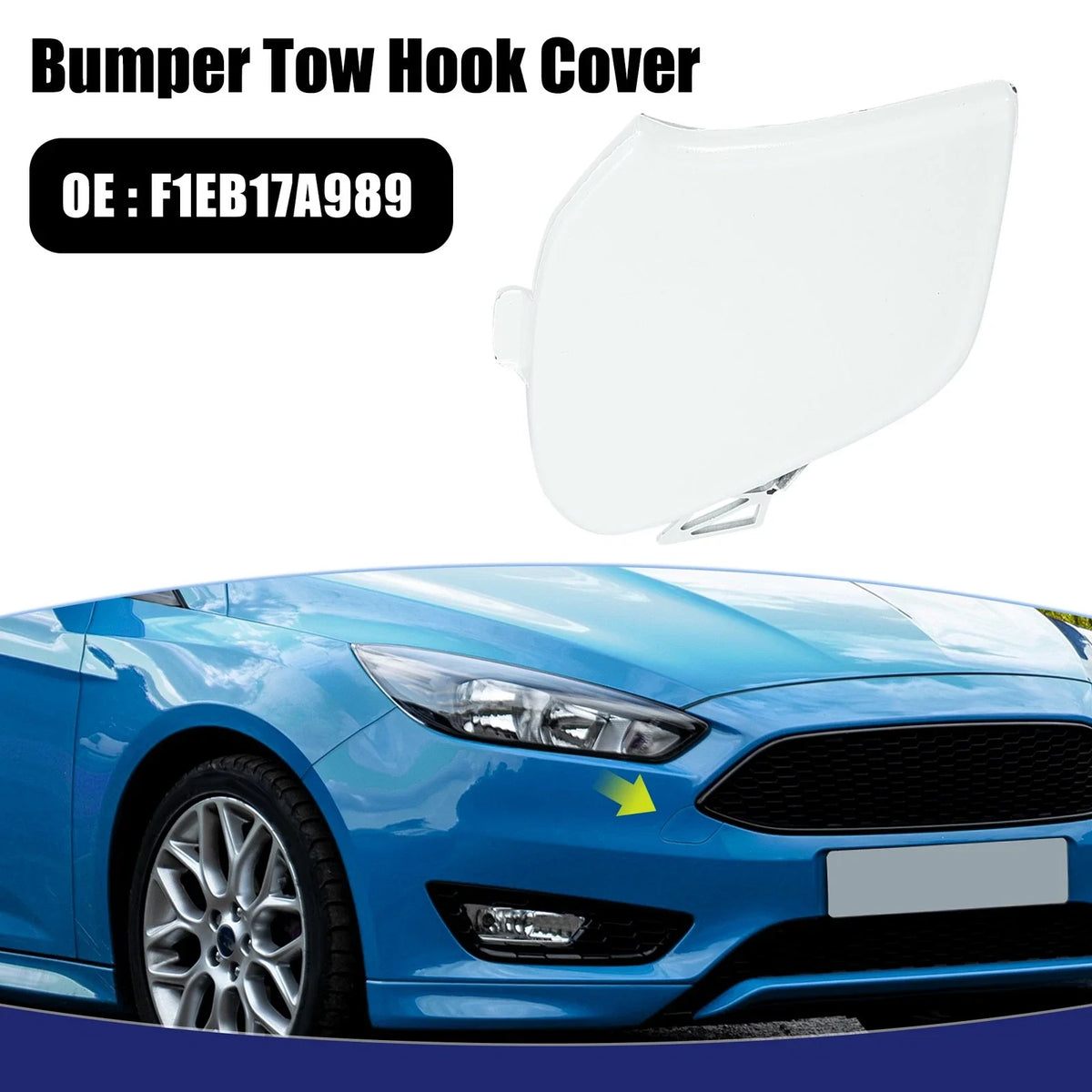 Tow Hook Trailer Cap for Ford Focus (2014–2018)