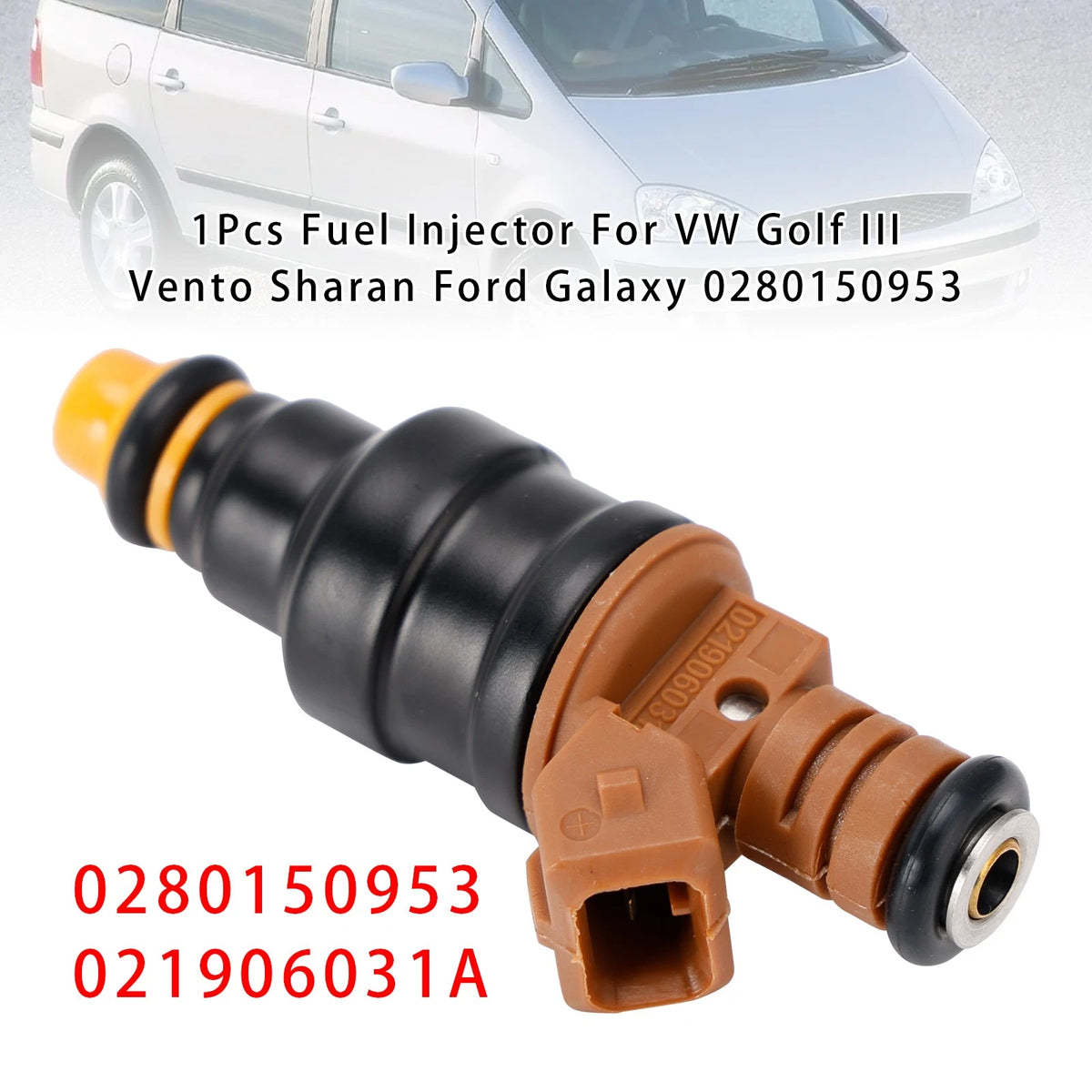 Fuel Injector for VW Golf III, Vento, Sharan, Ford Galaxy 2.8L VR6 (1992–1999)