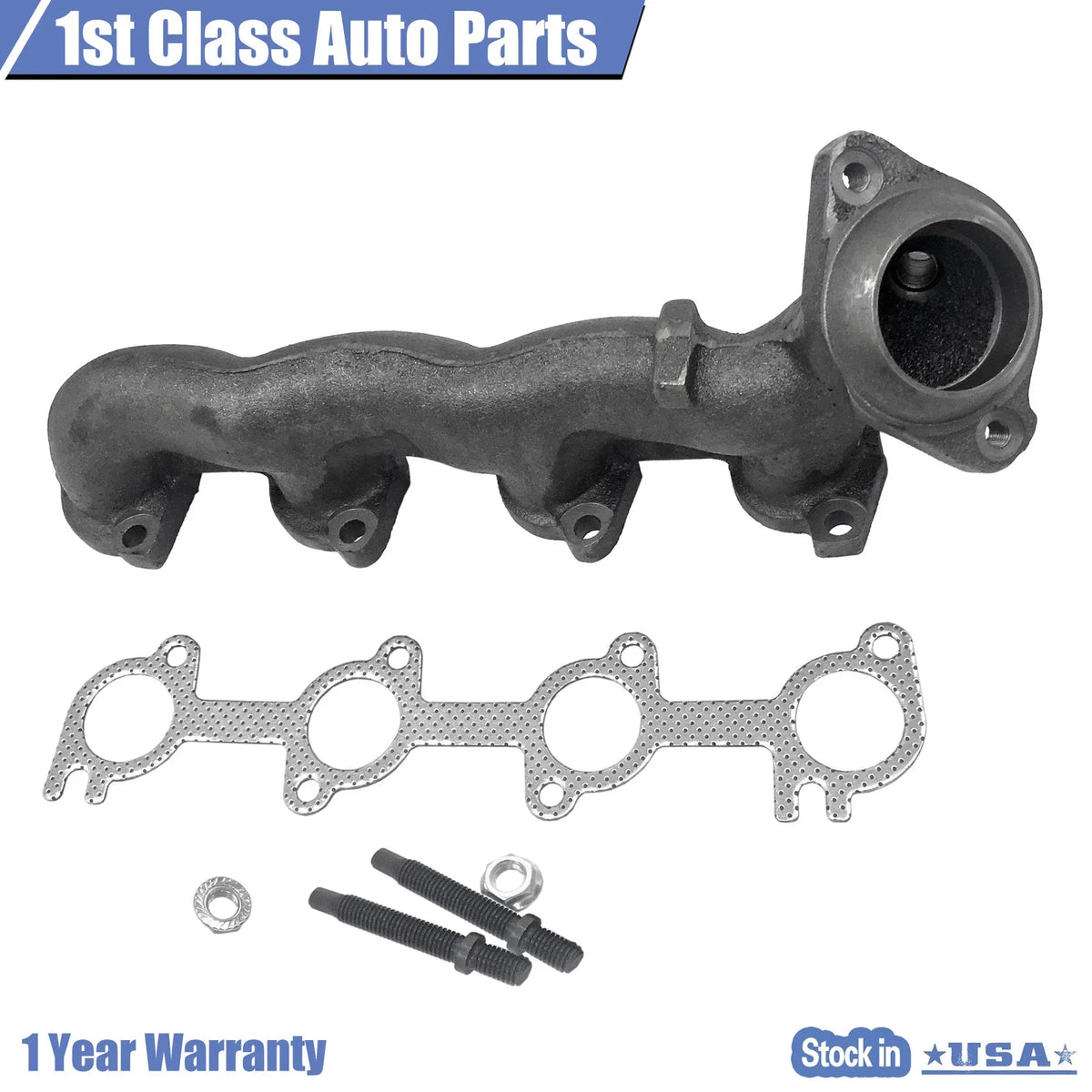 Left Exhaust Manifold for Ford Expedition F-150 F-250 (1999–2004)