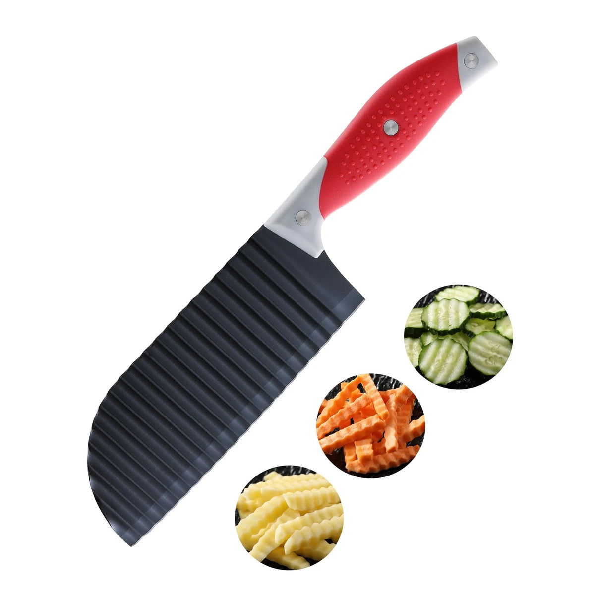 Crinkle Cut Knife for Potato Fry Vegetable Slicer