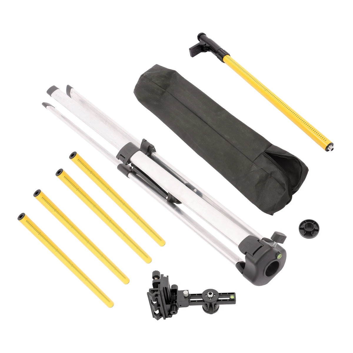 Adjustable Telescoping Laser Pole for Laser Level (12 Ft./3.7M)