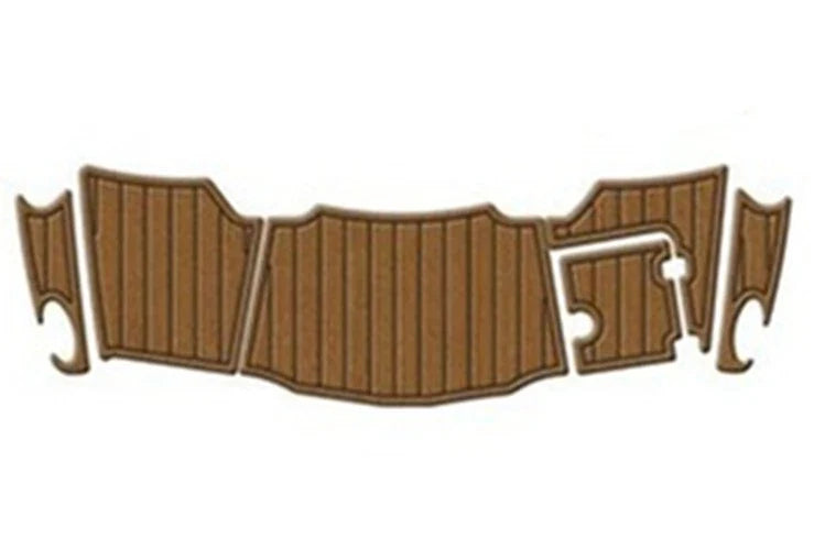 Swim Platform Mat for Chaparral 246 SSI (2014) - EVA Faux Teak Deck Pad