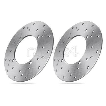 2x Rear Brake Disc Rotors for Polaris RZR 570 800 ACE 325 500 900 Brutus HD