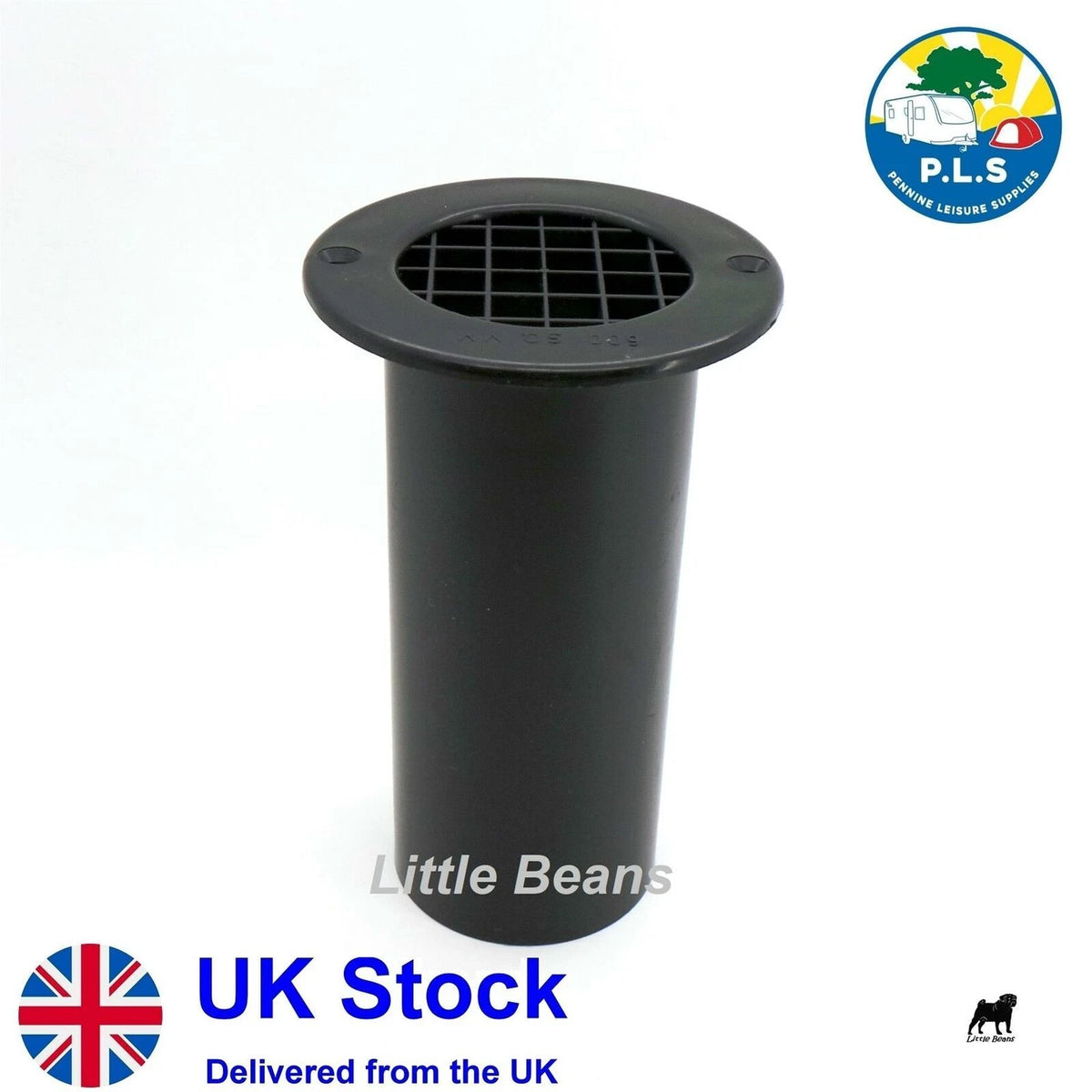 3X Gas Drop Out Round Floor Vent for Motorhome (75mm x 120mm)