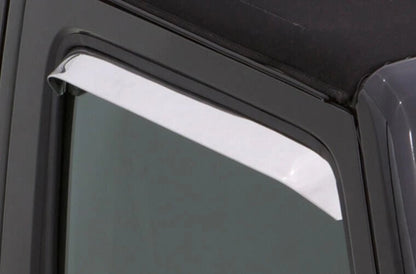 Stainless Steel Screw-On Rain Guard Vent Visors for Chevy Square Body (1973–1987)