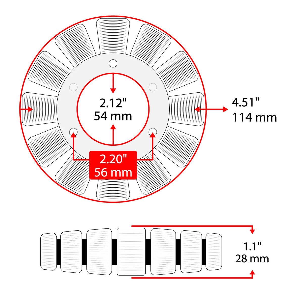 Stator for Yamaha FX Nytro FX10 FX10RTR XTX RTX MTX (2012–2014) ST498
