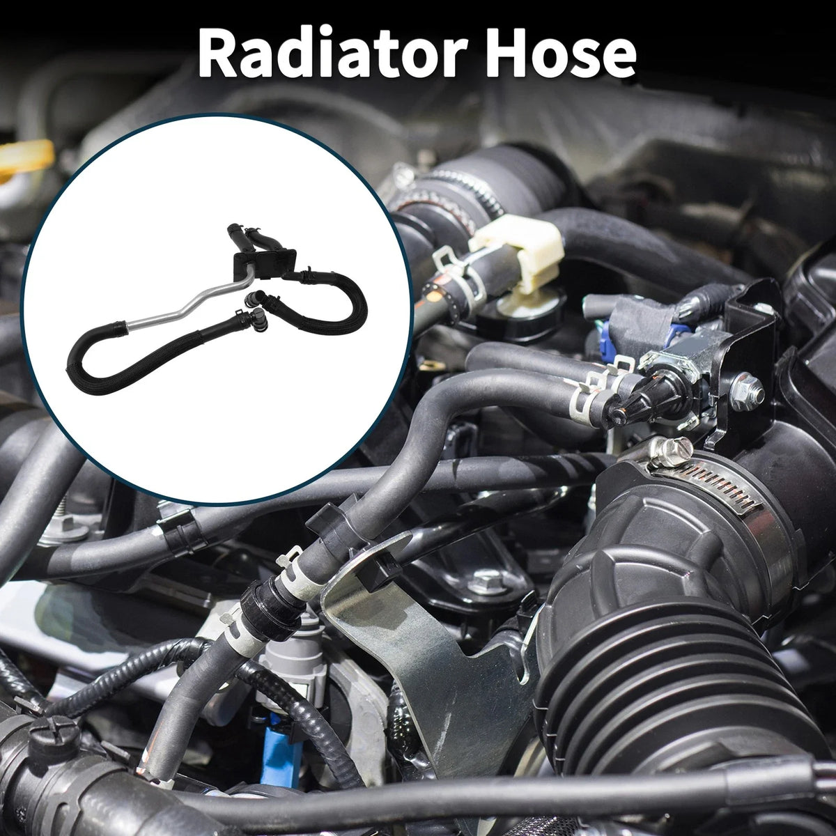 Radiator Hose for Dodge Durango (2011–2014) No. 55038032AK Rubber