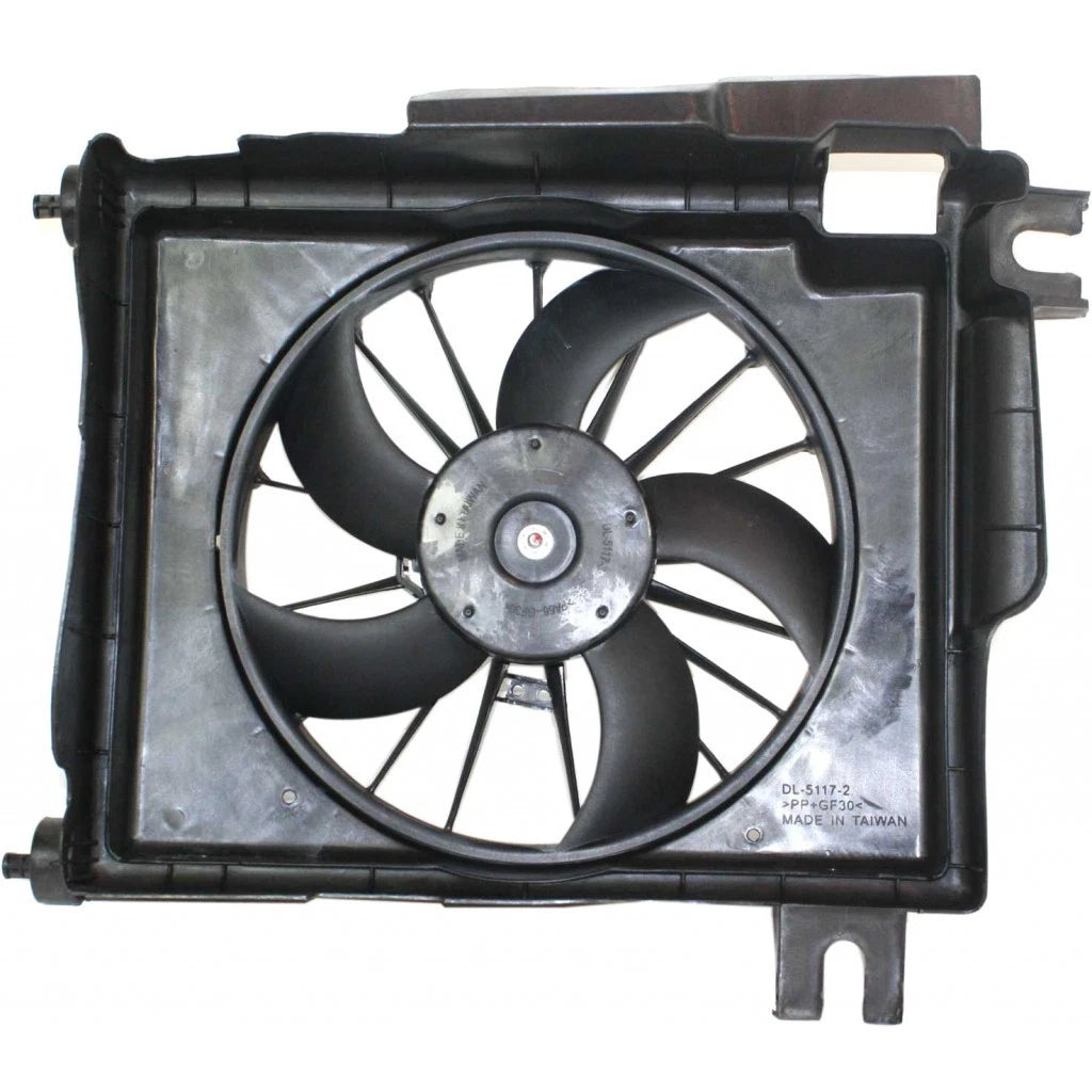 A/C Condenser Fan Assembly for Dodge Ram 1500 (2002–2003) CH3113103, LLX-CH3113103-CL360A70