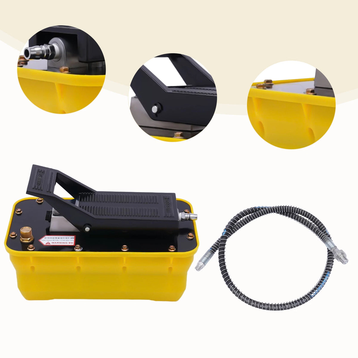 Hydraulic Air Foot Pump for Tractor Truck Tire Changer