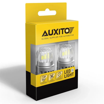 2X AUXITO 3157 3156 3057 4157 LED Reverse Brake Turn Signal Light Bulb