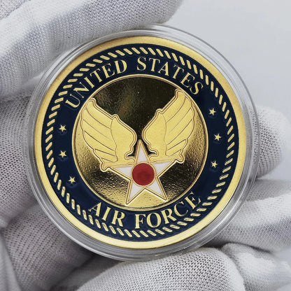 US Air Force Retired Military Challenge Coin 1.57 Inch