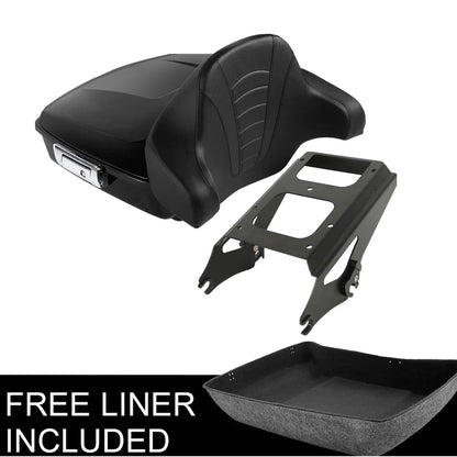 Chopped Trunk Pad for Harley Touring Road Glide King (2009–2013)