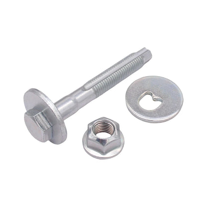 2X Lower Rear Eccentric Camber Bolt Nut Kit for VW Audi (WHT001761, WHT000232, 1K0501385A)