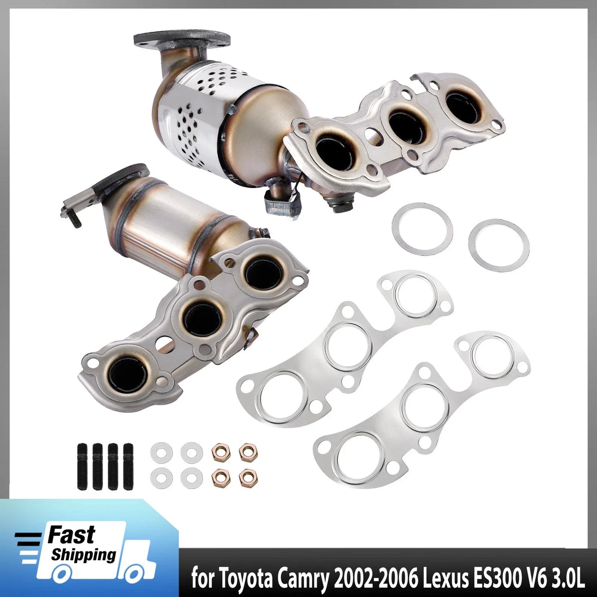 Catalytic Converter Set for Toyota Camry (2002–2006) & Lexus ES300 (2002–2003) 3.0L