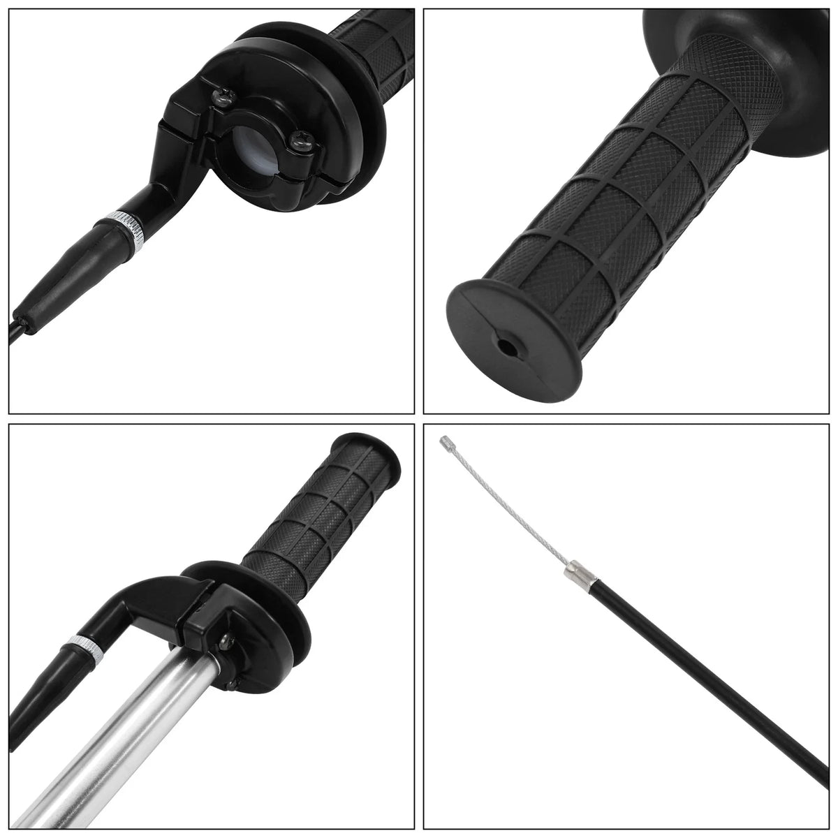 Throttle & Cable Grip Casing Set for Yamaha TTR90 (2000–2003) TTR125L (2000–2008)