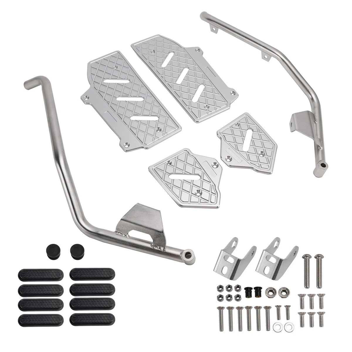 Set of 2 Crash Bars for Honda Adv350 (2022–2025) CBP-234-Set Black Steel