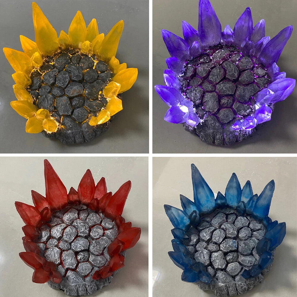 Anime LED Light Flame Ice Water Scene Battle Platform Model Base