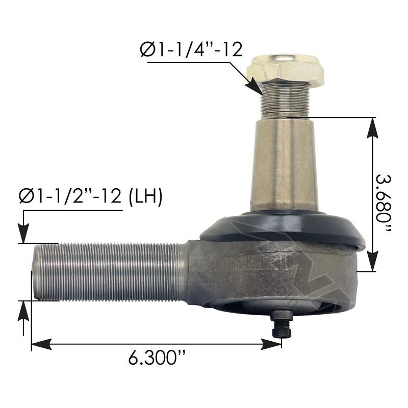 Tie Rod End for Part# A3144J1024, A3144W517, R230099, L32SV0026A12, 462.ES4699L