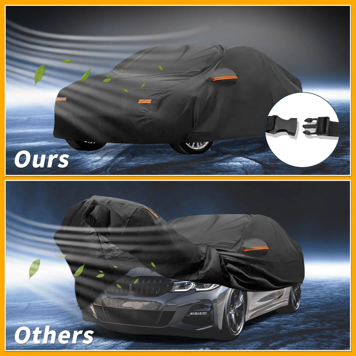 Car Cover Waterproof All Weather for BMW 3 Series (2016 - 2024)