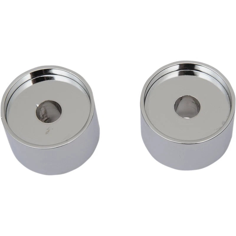 Chrome Handlebar Riser Extensions for LA Choppers (LA-7413-72)