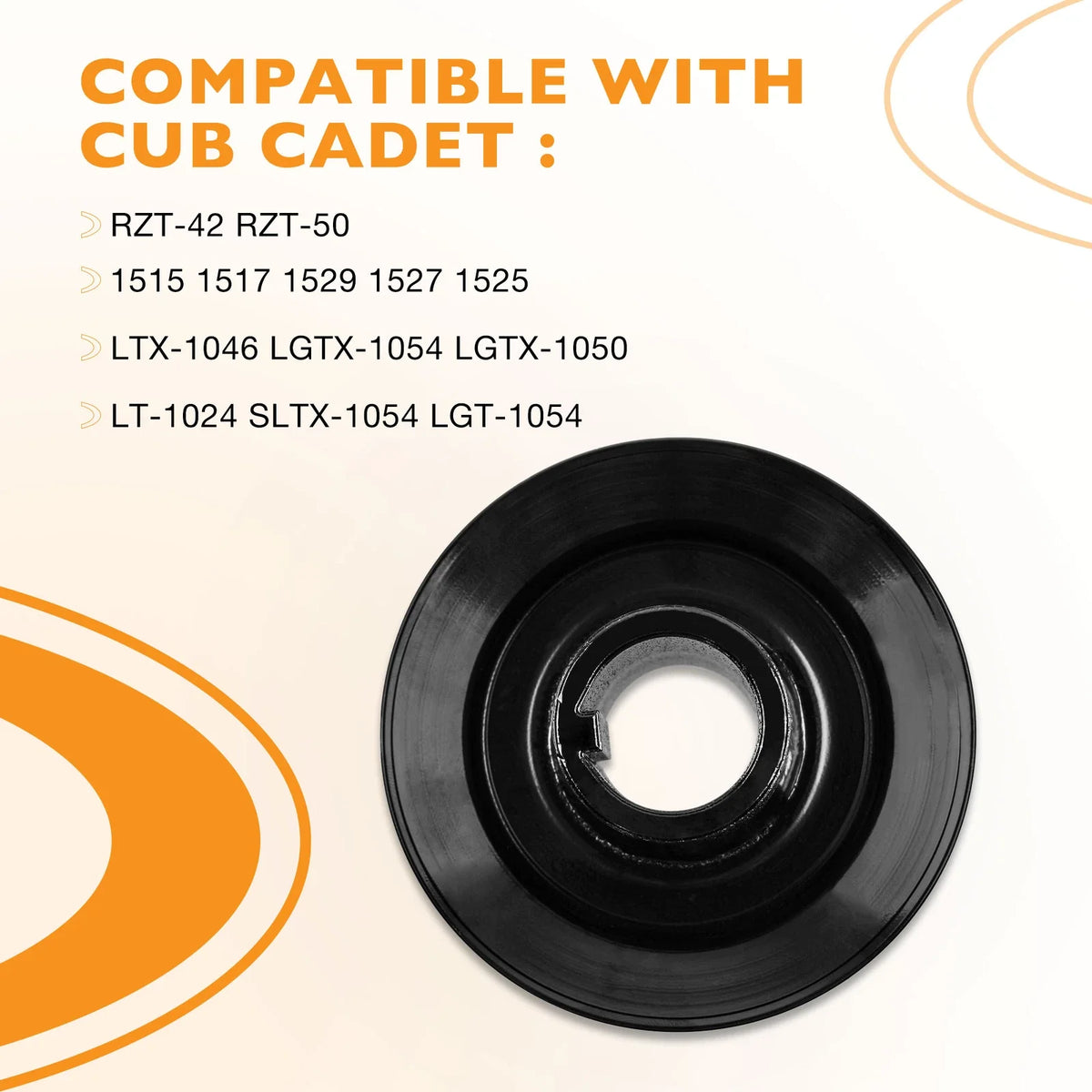 Engine Pulley for Cub Cadet MTD RZT GTX LGT LT-1046 (756-0978B, 756-0978, 756-0978A)