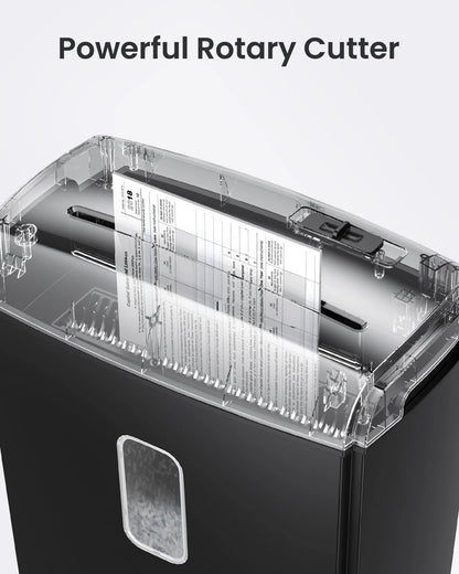 8-Sheet Micro Cut Paper Shredder for Locksworth (P-4)