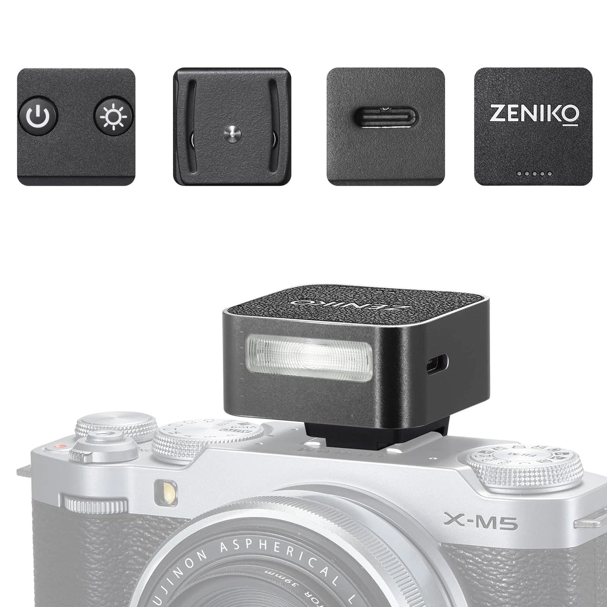 Zeniko ZF08 Mini Flash Speedlite for Camera