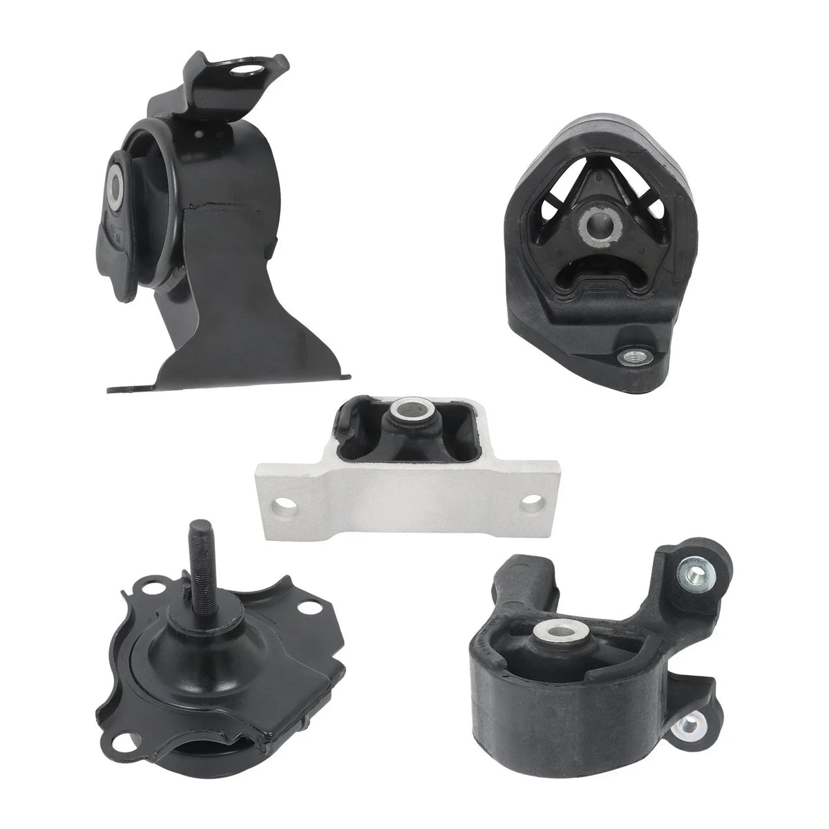 Set of 5 Engine Motor Mounts for Honda CR-V 2.4L (2002–2006)