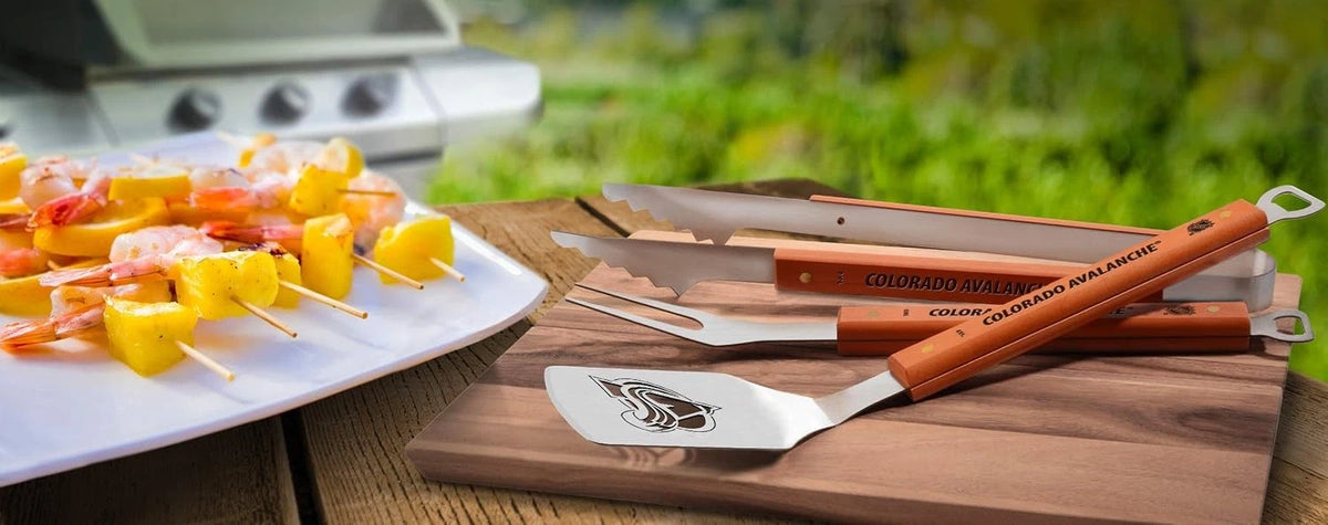 3-Piece BBQ Set for NHL Colorado Avalanche (Classic Series)