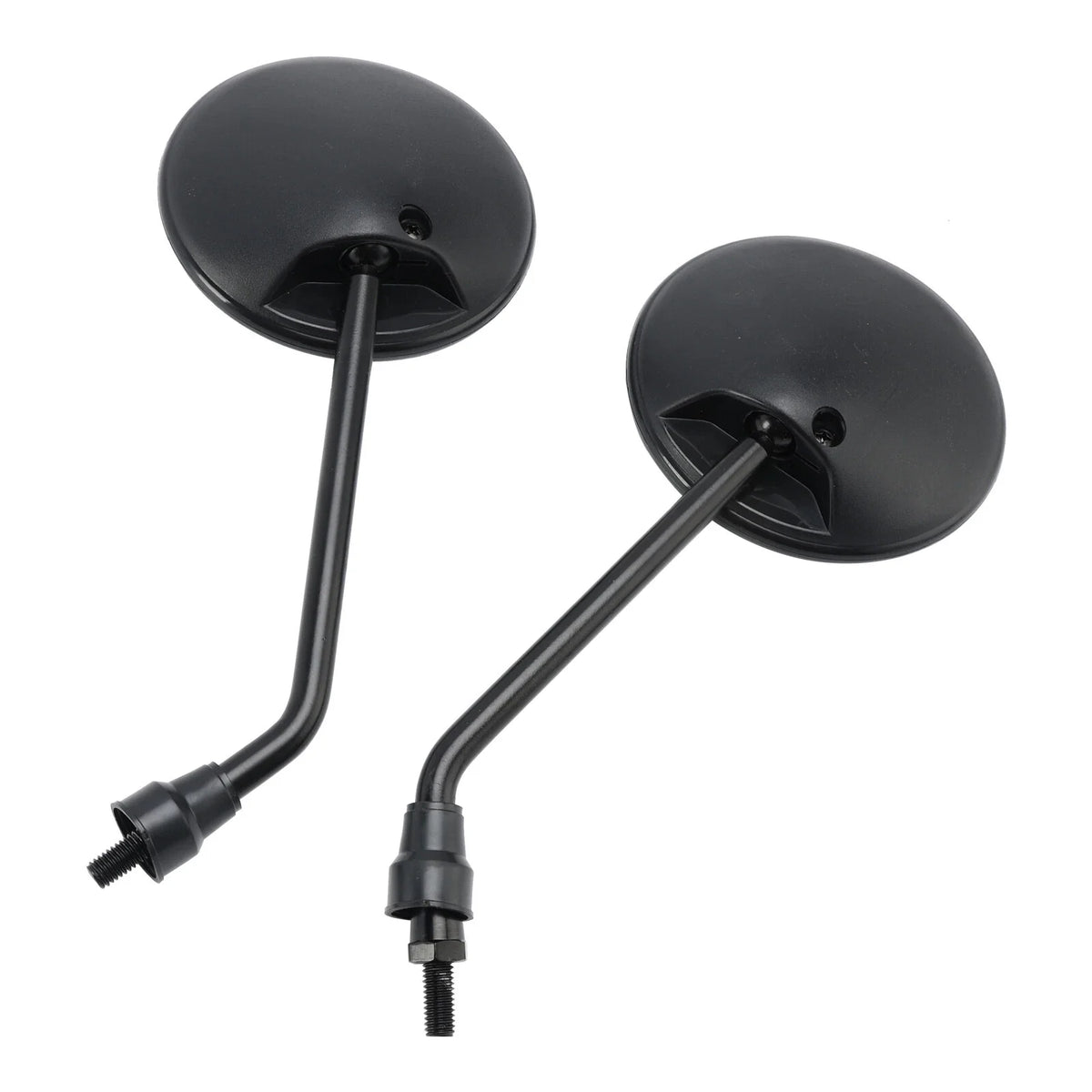 Pair Black Rearview Mirrors M8x1.25 for Simson S50 S51 S53 SR50 KR51 TP