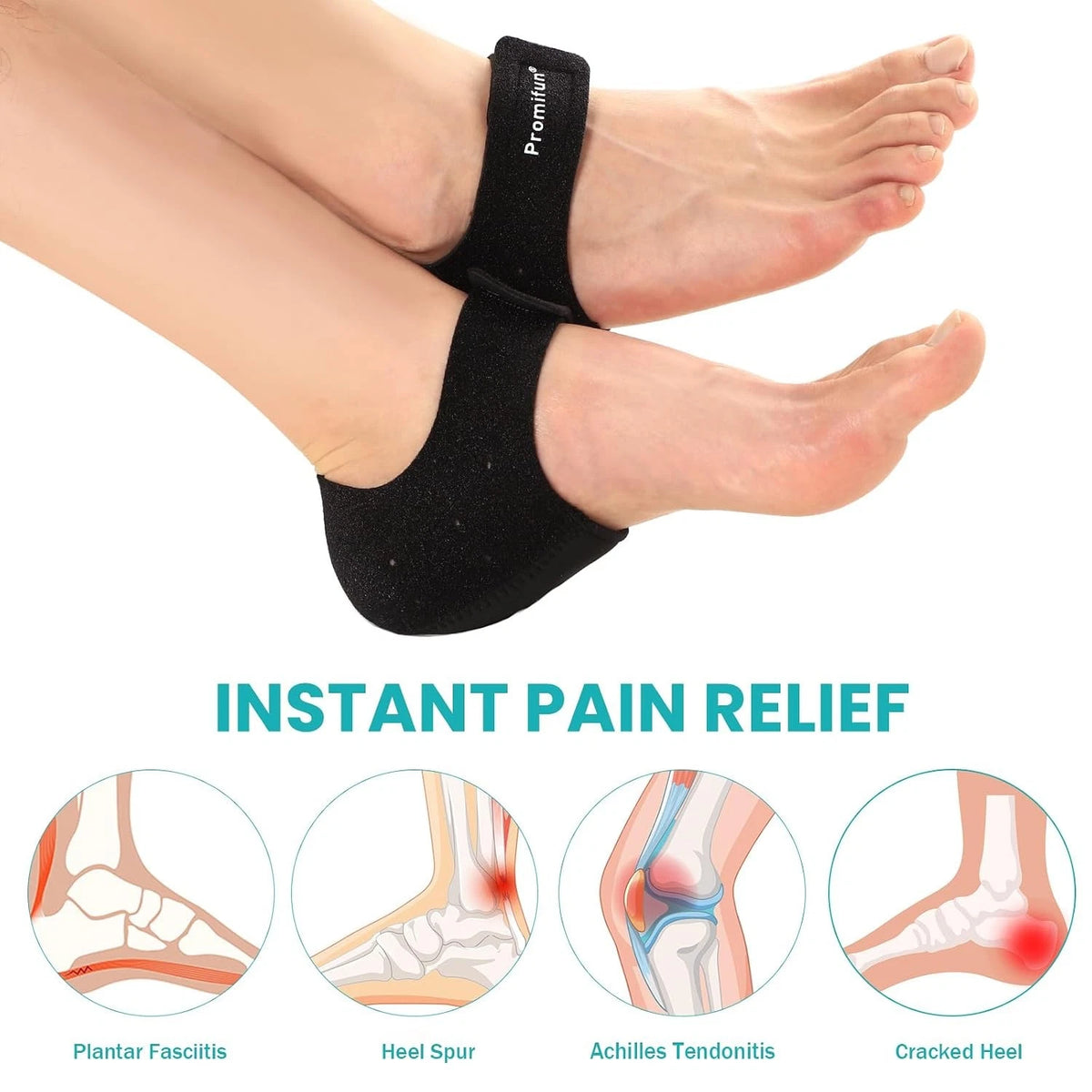 Plantar Fasciitis Heel Cups for Relief