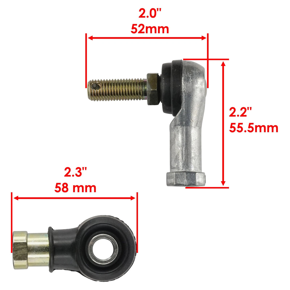 2 Tie Rod Sets for Polaris Xplorer (1995–1997) TR114A2007, 7060147, 7060171