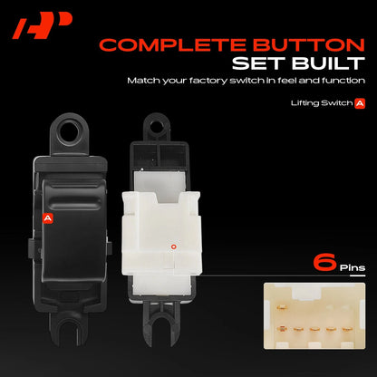Power Window Switch for Subaru Impreza (2004) 83071FE040, 1S13437