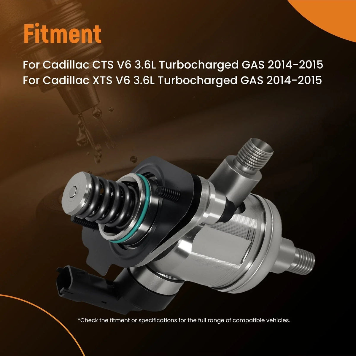 High Pressure Fuel Pump for Cadillac CTS XTS Turbocharged (2014–2015) GDP111