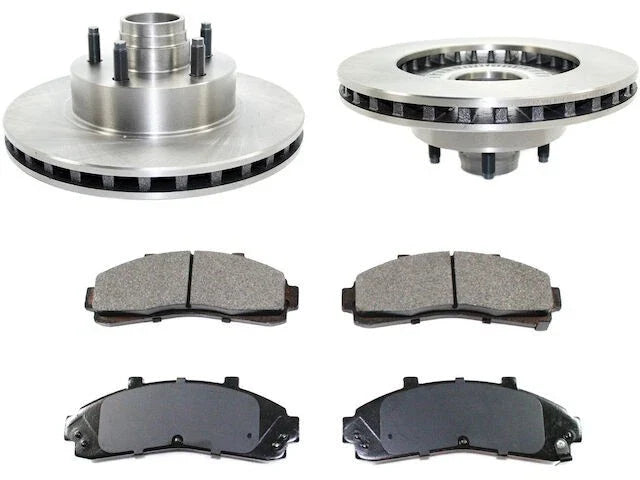 Front Brake Pad and Rotor Kit for Mazda B4000 (2000–2002) NV387BK
