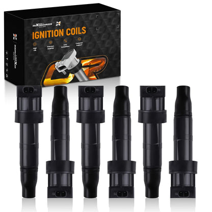 6X Engine Ignition Coils for Kia Sedona Sorento 3.3L 3.8L (2006–2015) 5C1587