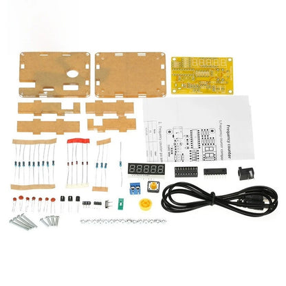 Handheld Frequency Counter DIY Kit 1Hz to 50MHz for Oscillator Test