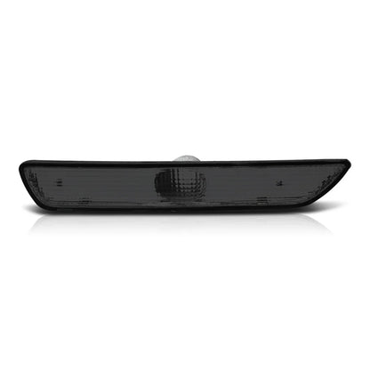 Front Bumper Smoked Housing Side Marker Light Signal Lamp for Ford Mustang (2010–2014)