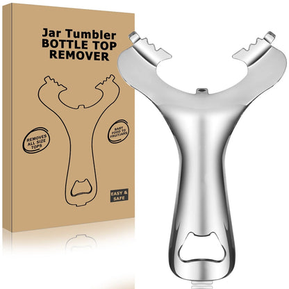 Bxgnip Mason Jar Opener for (No Lid Dents or Damage)