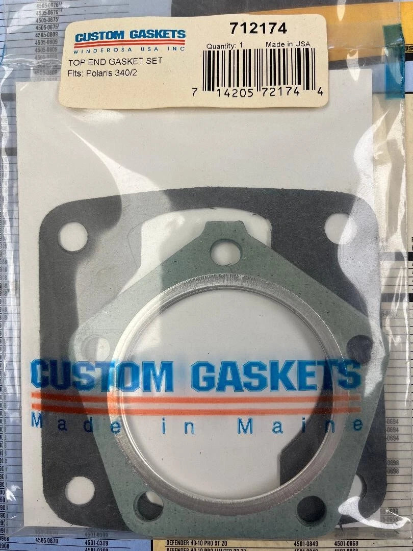 Top End Gasket Set for Polaris Cutlass 340/Apollo 340/Galaxy 340 (1980-1981) 712174