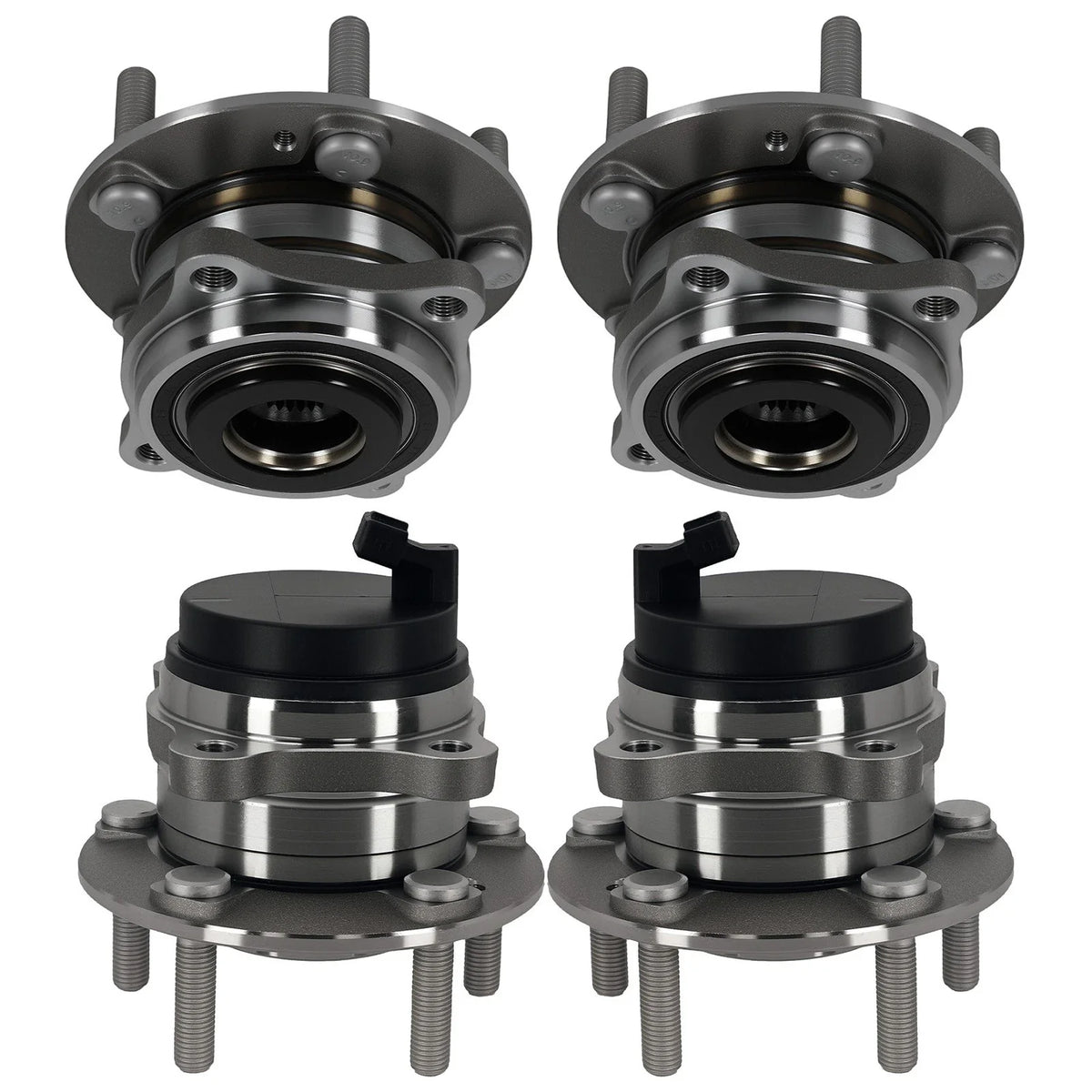 4x Wheel Hub Bearings for Hyundai Santa Fe Sport (2013–2014)