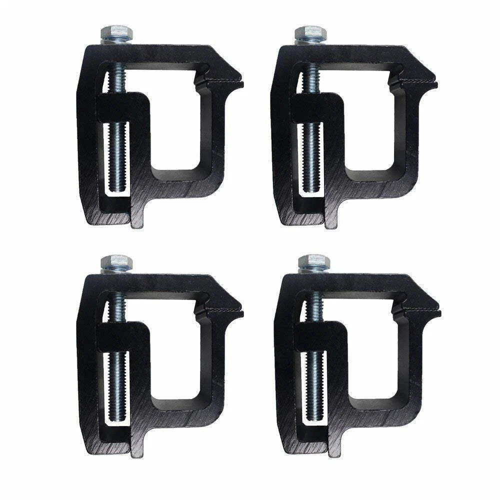 Set of 4 Heavy Duty Mounting Clamps for Truck Cap Topper Shell