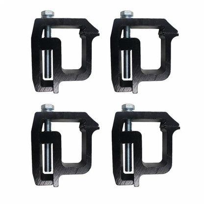Set of 4 Heavy Duty Mounting Clamps for Truck Cap Topper Shell