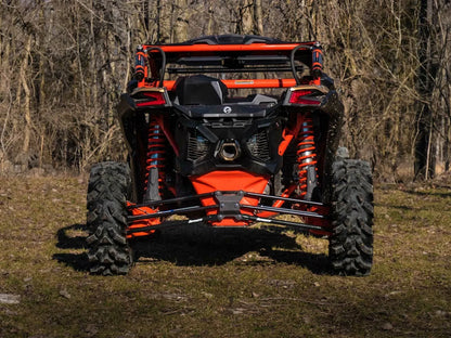 SuperATV Tubed Rear Lower Radius Arms for Can-Am Maverick X3 (2017–2023) - Black