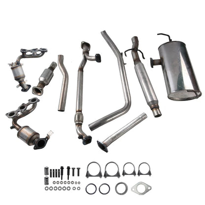 Complete Exhaust System for Toyota Sienna (2004–2006) 16392 16393 54614 16350 56166 53576 53575