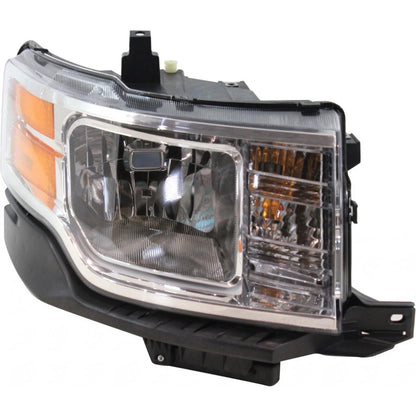 Headlight Assembly for Ford Flex (2009–2012) - Passenger Side, Halogen, CLX-M0-K30-1142R-AC-CL360A50, FO2503266