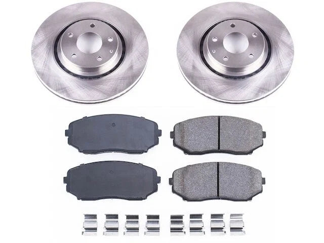 Front Brake Pad and Rotor Kit for Mazda CX-5 Turbocharged (2019–2024) ZG477XZ